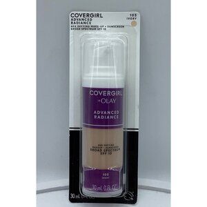 Covergirl + Olay Advanced Radiance Age Defying Makeup Sunscreen SPF 10 Ivory New
